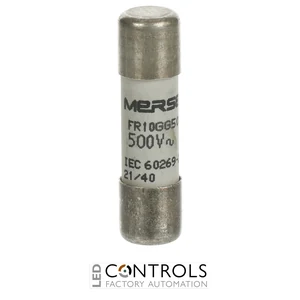 2CSM256283R1801 ABB E9F10AM25 E 9F10 AM25 Cylindrical Fuse 25 A 10.3 x 38 mm aM - image 2