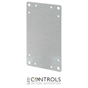4TBA831026C0100 ABB 831026 ARIA 32 Galvanised Steel Mounting Plate 150 x 250 x 2mm - image 2