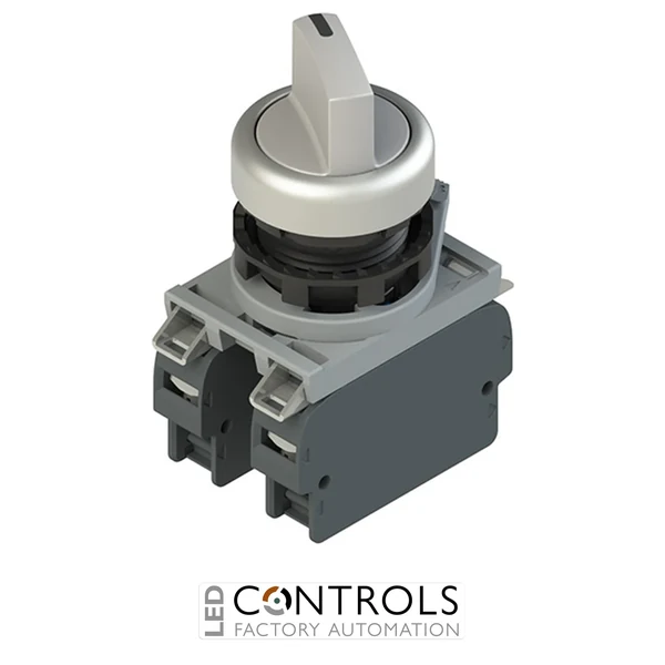 E2 AC-DXBC2211 Pizzato Complete unit with 4 positions selectors, fixing adapter and contacts