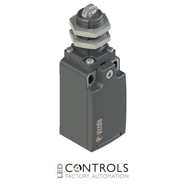 FR 613-M1 Pizzato Position switch with roller and threaded piston plunger