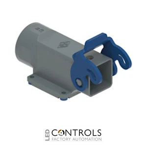 MKH IAP25 ILME Hygienic thermoplastic angled bulkhead housing M25