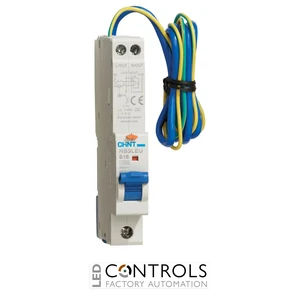 NB3LEU-A-B45 Chint RCBO 45A B Curve 30mA 1 Pole + Neutral