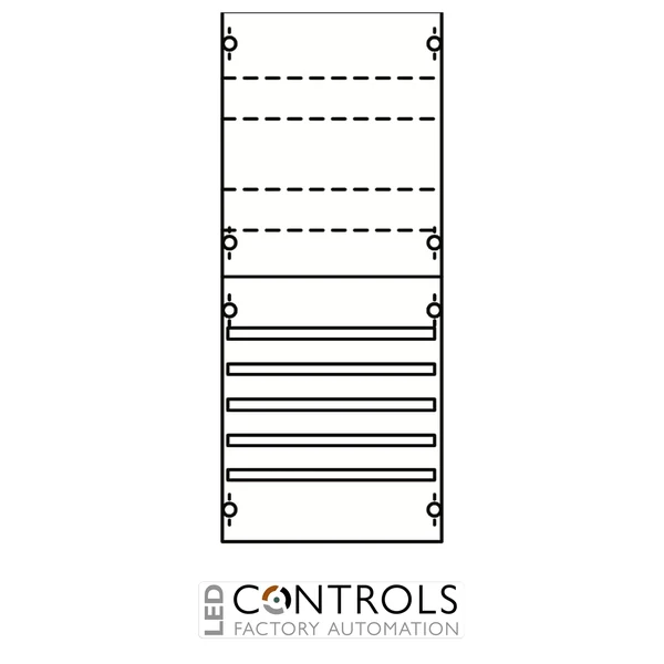 2CPX037606R9999 ABB 1V02A Distribution Panel 1PW