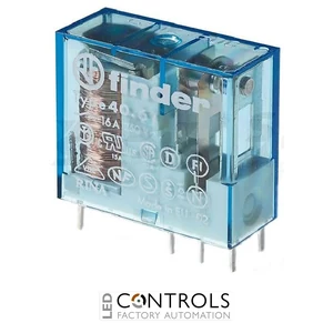 40.61.7.024.0000 Finder Miniature PCB relay 1pole 16A DC 24V
