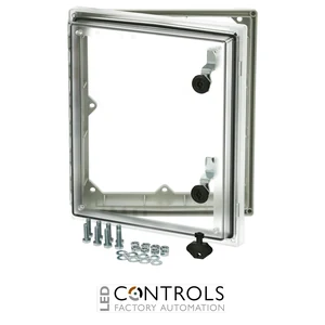 4901804 Fibox PW 454009 T PW Inspection Protection window, 452x400x88 mm, DB3 lock, Transparent cover