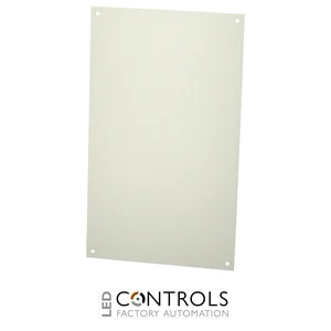 7720139 Fibox FP 25/22 Front plate (aluminium), for enclosures: 257x219x122, 257x219x135, 280x219x156