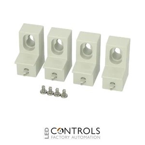 8120833 Fibox WMKQ50S Plastic Wall mounting lugs set Adds 50 mm between wall and cabinet