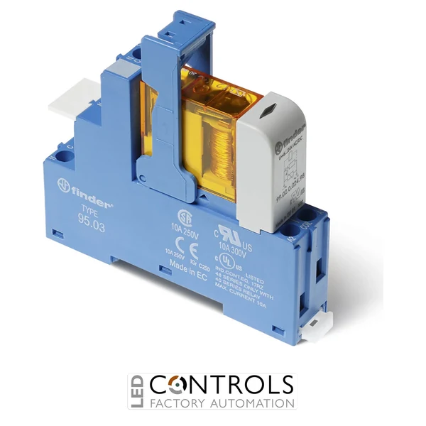 Finder 95.03SMA - 95 Series Sockets for 40 Series relays