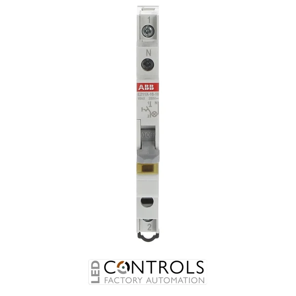 2CCA703100R0001 ABB E211X1610 E211X-16-10 On-Off Switch 1NO 16 A Yellow LED