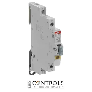 2CCA703163R0001 ABB E217-16-10E Illuminated Pushbutton 1NO Yellow LED 16 A - image 3