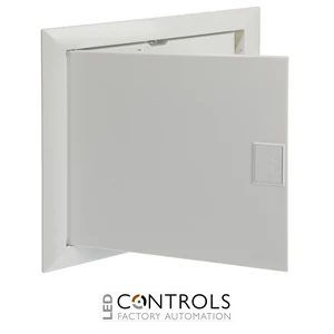 2CPX077840R9999 ABB UK612E2 Flush-Mounted Consumer Unit 12 Modules with Door and N/PE Terminals IP30 RAL9016 - image 3
