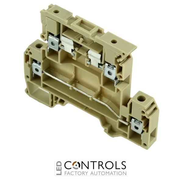 ERD4FBEIGE IMO Screw Clamp Fuse Terminal 4mm, 300V, 32A, Double Deck
