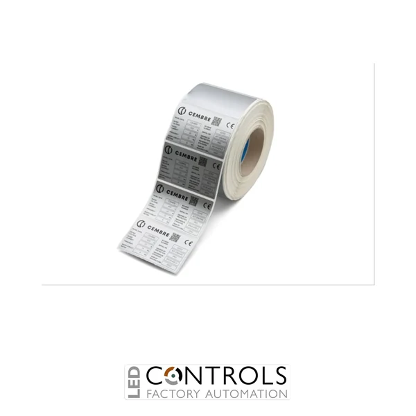 4528480 Cembre LABEL TTL 8400044SVYG (30X100 GY)