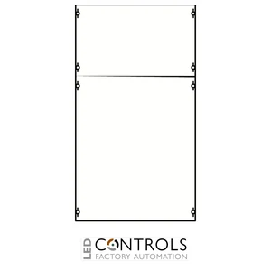 2CPX037633R9999 ABB 2B2A Distribution Panel 2PW 6GU 144 Space Units