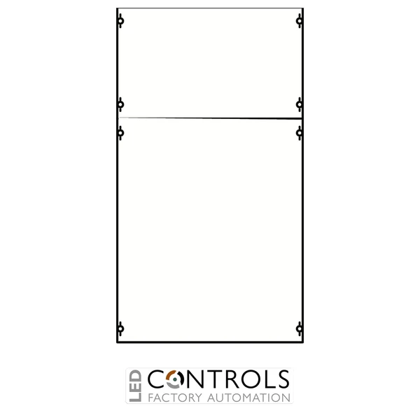 2CPX037633R9999 ABB 2B2A Distribution Panel 2PW 6GU 144 Space Units