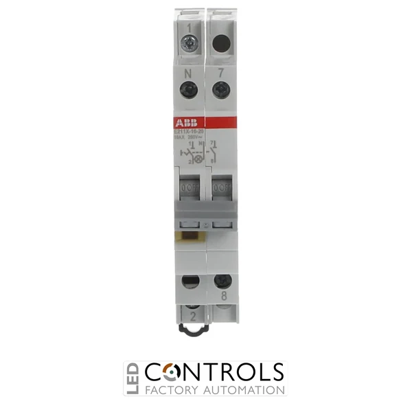 2CCA703110R0001 ABB E211X-16-20 On-Off Switch 2NO 16 A Yellow LED