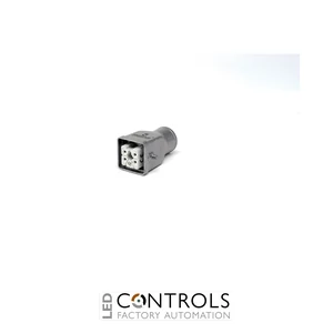 EMAS EBM05PU30 EMAS EBM 5 POLES 10 A HOOD WITH FEMALE INSERT TOP ENTRY