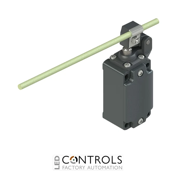 FD 1004 Pizzato Position switch, piston plunger with adjus. glass-fibre rod lever