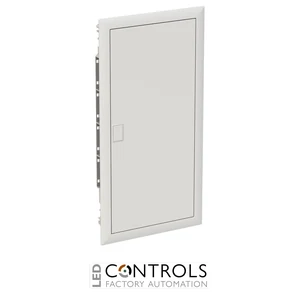 2CPX077843R9999 ABB UK648E3 Flush-Mounted Consumer Unit 48 Modules IP30 RAL 9016 with Door and Terminals - image 3