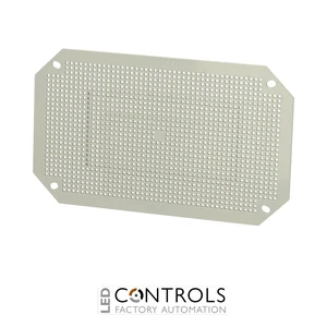 4850070 Fibox NEO MPI 3222 Multiperforated plastic mounting plate -