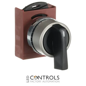 1SFA184379R9006 ABB P9MSVZ0N Black 3-Position Long-Handle Selector Switch