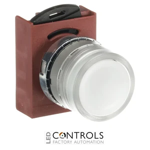1SFA184497R9105 ABB P9MPLBGD White Illuminated Momentary Pushbutton - image 3