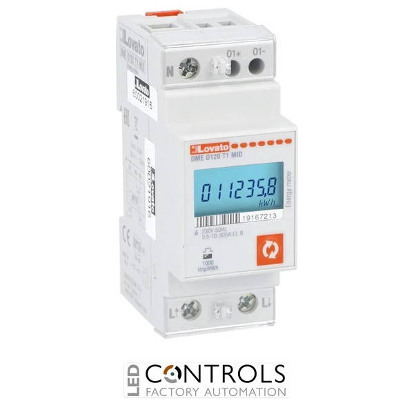 DMED120T1MID - 1PH 1O 63A PROGR. METER - MID CERTIFIED