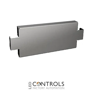 VX8620.070 Rittal Base/plinth trim panel side H: 100mm for D: 400mm