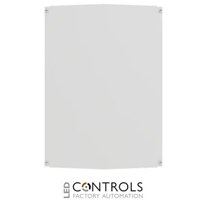 4TBA831101C0100 ABB 831101 ARIA 86 Solid Inner Cover Plate Grey 561.8 x 790 x 79.4mm