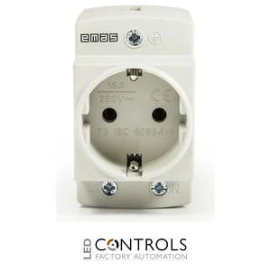 EMAS EPREU2G EMAS PANEL SOCKETS RAIL TYPES 220 V