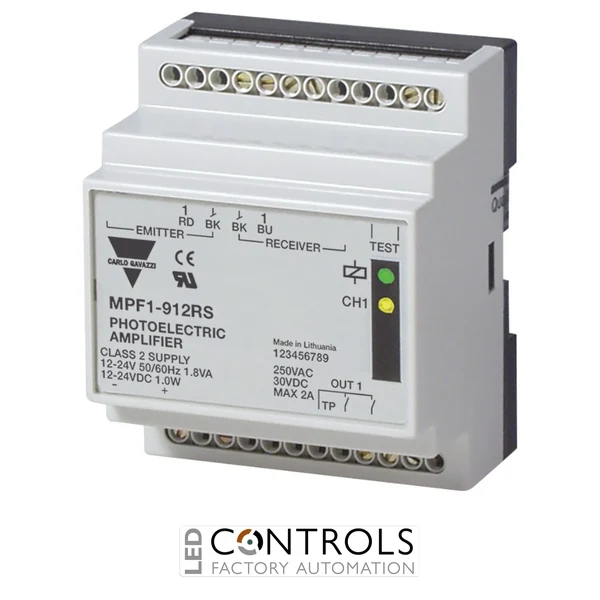 mpf1-912rs - photo amp 1 ch 12-24 vac/dc